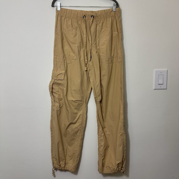 Aerie Baggy Cargo Jogger Pants Size M Drawstring Waist Lightweight - Picture 1 of 8